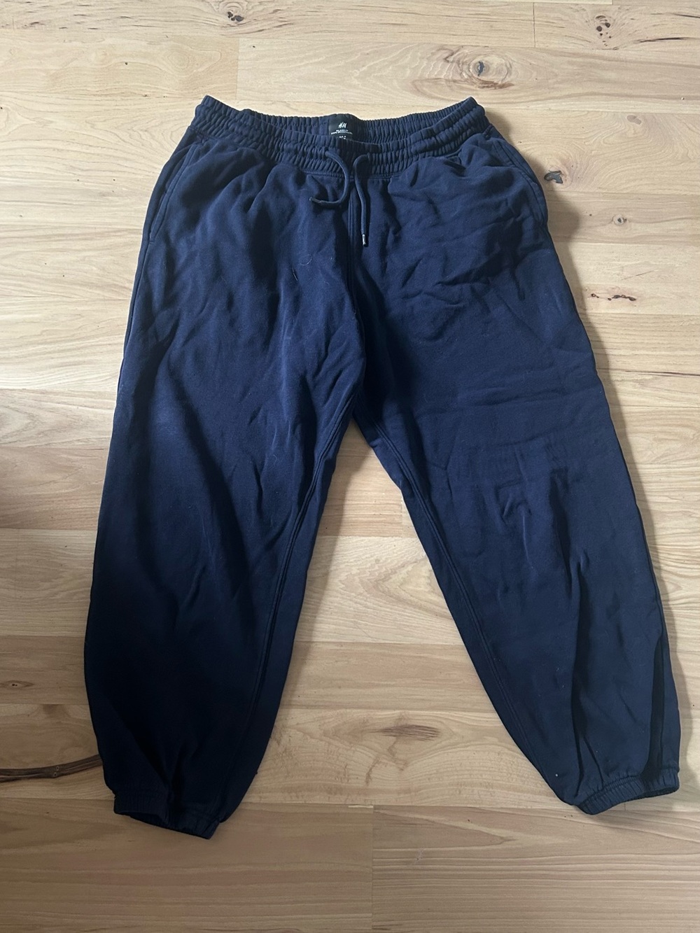 H&M Navy Blue Jogger Sweatpants